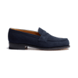 Mocassin 180 [femme velours bleu marine]