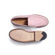 Mocassin 180 [femme velours rose pâle]