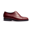 Cap Toe Oxford Shoe[Women Burgundy soft calfskin]
