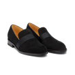 Mocassin smoking [femme velours noir]
