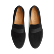 Mocassin smoking [femme velours noir]