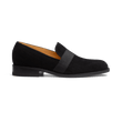 Mocassin smoking [femme velours noir]