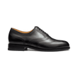 Richelieu cycliste fleuri [Femme cuir lisse noir]