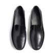 Mocassin de conduite Ajaccio [homme cuir lisse noir]
