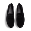 Mocassin de conduite à bride Ajaccio [homme velours noir]