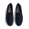 Mocassin de conduite à bride Ajaccio [homme velours bleu marine]