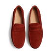 Mocassin de conduite à bride Ajaccio [homme velours rouge]