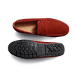 Mocassin de conduite à bride Ajaccio [homme velours rouge]