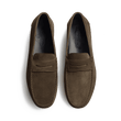 Mocassin de conduite à Bride Ajaccio [homme velours kaki]