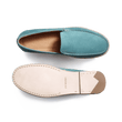 Mocassin Espadrille Uzès [homme velours bleu d'avant]