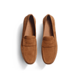 Car Shoe Warning [men beachnut suede leather]