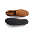 Car Shoe Warning [men beachnut suede leather]