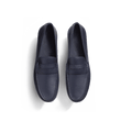 Mocassin de conduite Warning [homme cuir veau grainé marine]