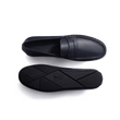Mocassin de conduite Warning [homme cuir veau grainé marine]