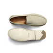 Mocassin Espadrille Uzès [homme cuir velours beige]