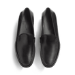 Mocassin Souple Calvi [homme cuir lisse noir]