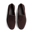 Mocassin Souple Tressé Calvi [homme velours marron ébène]