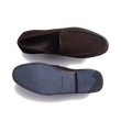 Mocassin Souple Tressé Calvi [homme velours marron ébène]