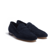 Mocassin Woogie [homme cuir veau velours marine]
