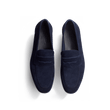Mocassin Woogie [homme cuir veau velours marine]