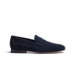Mocassin Woogie [homme cuir veau velours marine]