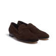 Mocassin Woogie [homme cuir veau velours marron foncé]