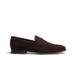 Mocassin Woogie [homme cuir veau velours marron foncé]