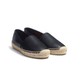 Espadrille Wait and Sea [homme cuir veau lisse noir]