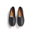 Espadrille Wait and Sea [homme cuir veau lisse noir]