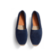 Espadrille Wait and Sea [homme cuir veau velours perforé marine]