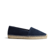 Espadrille Wait and Sea [homme cuir veau velours perforé marine]