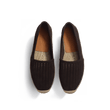 Espadrille Wait and Sea [homme cuir veau velours perforé marron]