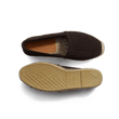 Espadrille Wait and Sea [homme cuir veau velours perforé marron]
