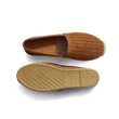 Espadrille Wait and Sea [homme cuir veau velours perforé beachnut]