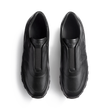 Basket On My Way Racing [cuir lisse sport noir]