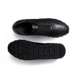 Basket On My Way Racing [cuir lisse sport noir]