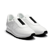 Basket On My Way Racing [cuir veau sport blanc]