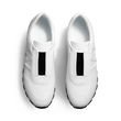 Basket On My Way Racing [cuir veau sport blanc]