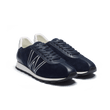 Basket On My Way [cuir velours bleu marine]