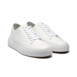 Basket On Time Canasta [cuir lisse blanc]
