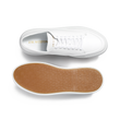 Basket On Time Canasta [cuir lisse blanc]