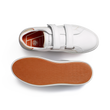 Basket On Time Roland-Garros [cuir lisse blanc]
