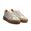 Basket On Time Hirondelle [cuir lisse blanc]