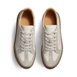 Basket On Time Hirondelle [cuir lisse blanc]