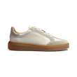 Basket On Time Hirondelle [cuir lisse blanc]