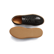Basket On Time Hirondelle [cuir veau sport noir et cuir velours noir]