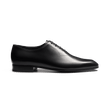 Richelieu One Cut Monaco avec Perforations [Homme cuir lisse noir]