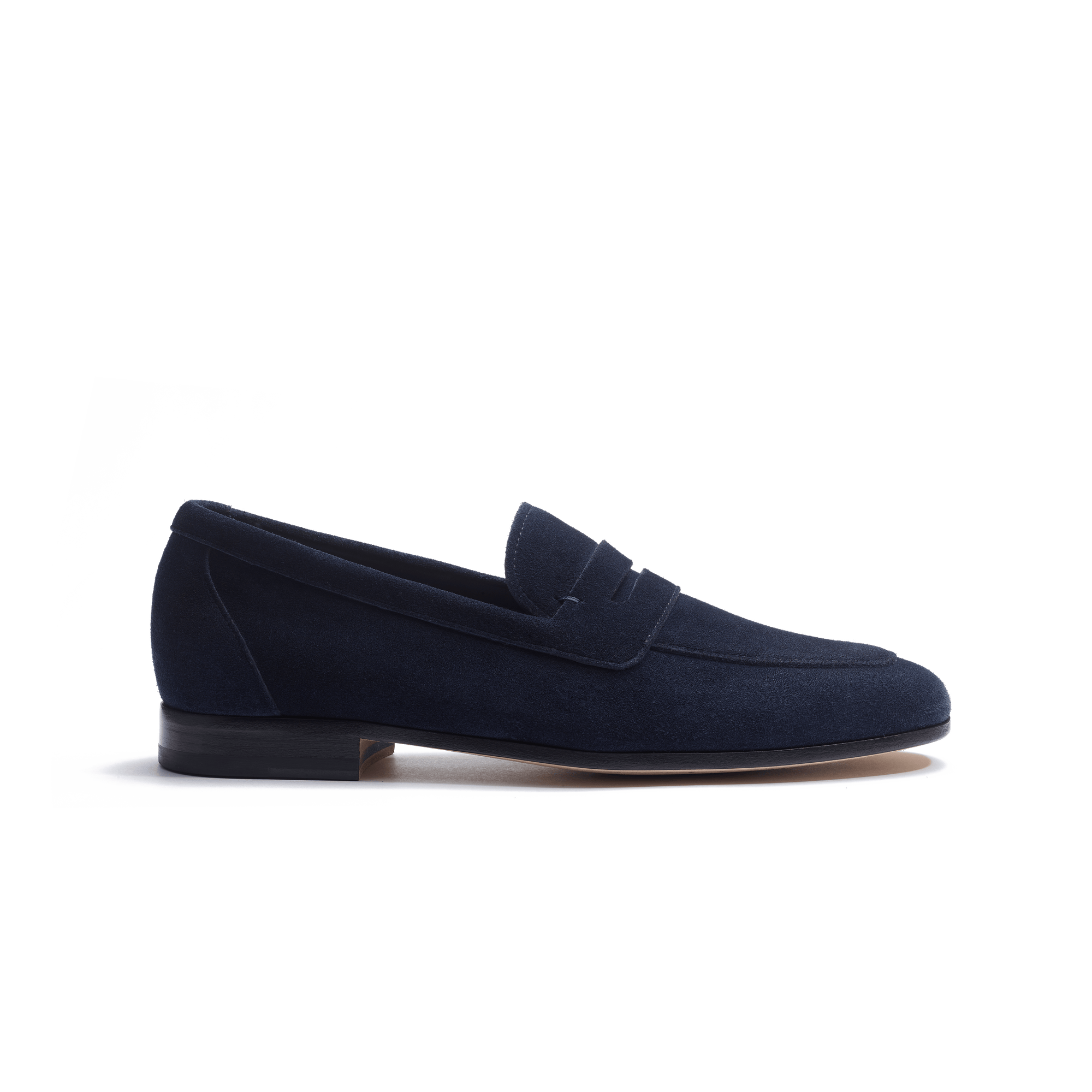 Woogie loafer [Women Navy suede calfskin]