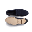 Woogie loafer [Women Navy suede calfskin]