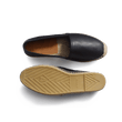 Espadrille Wait and Sea [femme cuir veau lisse noir]